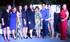  The sales and marketing team: Melanie Lim-Enriquez, Irene De Chavez,  May Santos, Mary Grace de Roxas, Tricia Sarabia, Onelle Pacheco-Verzosa, Choi Duazo, Carl Eric Omorog, Macky Mirabueno and Cheanne Lopez 