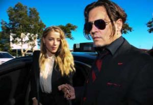 Johnny Depp and wife Amber Heard, who filed divorce in Los Angeles earlier last week