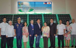  Representatives from the Japanese embassy and the Philippine government at the turn over ceremony