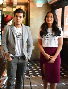 Kiehl’s ambassadors Erwan Heussaff and Isabelle Daza