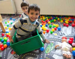 ‘Less is more’ is particularly true when it comes to choosing toys for young children AFP PHOTO