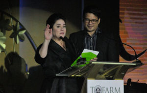  Cannes Best Actress Jaclyn Jose and actor Yul Servo were to of the night’s award presenters 