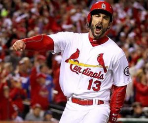 St. Louis Cardinals second baseman Matt Carpenter AFP PHOTO