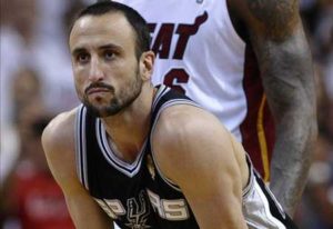 Manu Ginobili AFP PHOTO