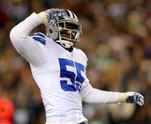 Rolando McClain of the Dallas Cowboys. AFP PHOTO