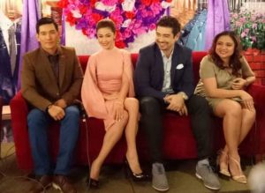  It’s not just the stars of ‘Achy Breaky Hearts’ (from left) Richard Yap, Jodi Sta. Maria and Ian Veneracion  and director  Antoinette Jadaone that are affected by piracy but hundreds of staff and crew who worked behind the camera for the movie 