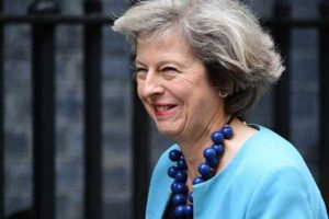 READY TO TAKE CHARGE British Home Secretary Theresa May is seen as one of the frontrunners in the Conservative Party leadership AFP PHOTO