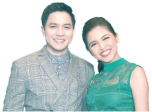  Alden Richards and Maine ‘Yaya Dub’ Mendoza, better known as the phenomenal ‘Aldub’ love team PHOTO BY NAZZI CASTRO