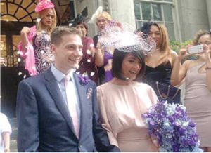 Rene Boy  ‘Ate Glow’ Facunla ties knot with British beau  PHOTO BY FACEBOOK/YOLANDA SALOME LIBRE