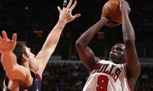 Luol Deng.  AFP PHOTO 