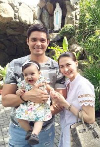 Dad Dingdong Dantes wanted to attend his wife and daughter’s first public appearance but his flight from London was delayed PHOTO FROM INSTAGRAM/MARIAN RIVERA