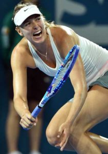 Maria Sharapova AFP PHOTO