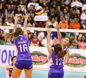 Pocari’s Myla Pablo hopes to re-display the form she flaunted against BaliPure when the best-of-three finals Shakey’s V-League Season 13 Open Conference unfolds today at the Philsports Arena in Pasig City. CONTIRBUTED PHOTO