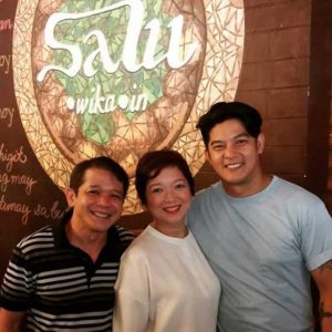  Siblings Hero and Harlene Bautista with her husband Romnick Sarmenta