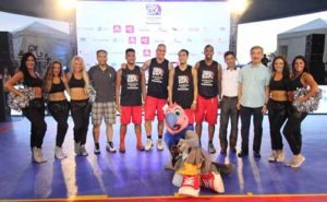 Team EGS Elite 4-Peat Champions of the Men’s Open Division of NBA 3X Philippines 2016 at the SM Mall of Asia Music Hall in Pasay City on Sunday. CONTRIBUTED