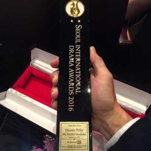 The actor’s Asian Star Prize trophy PHOTOS FROM INSTAGRAM/DENNIS TRILLO