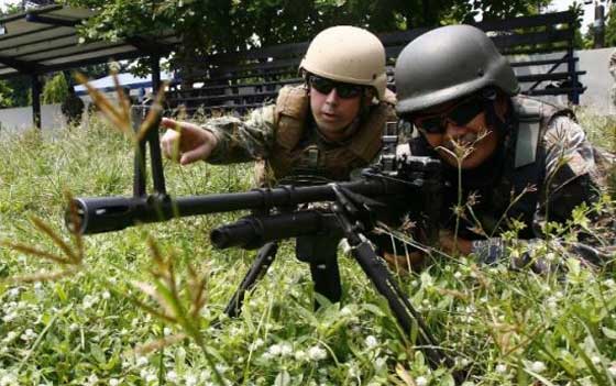 US soldier teaching ours during a joint military exercises: Time to learn from others?