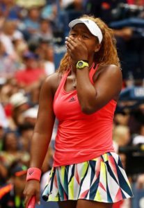 Naomi Osaka of Japan  AFP PHOTO 