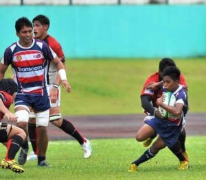 Young Filipino rugby players hone their skills during practice. CONTRIBUTED PHOTO 