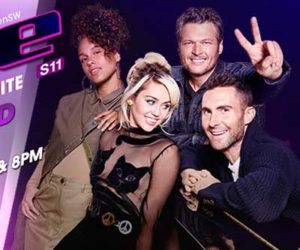 (From left) Alicia Keys and Miley Cyrus will join Blake Shelton and Adam Levine as judges of ‘The Voice’