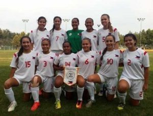 The Philippine Girls’ Under-16 National Football Team. contributed PHOTO