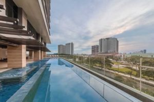 Nothing can be better than a plunge in the pool overlooking Filinvest City to relax from the daily grind of busy city life