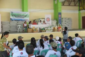 Irosin LGU officials and a representative of the Turkish Embassy in Manila assure farmers of the sustainability of the “TIKAbuhayan” program