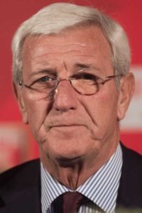 China’s newly appointed national football team coach Marcello Lippi looks on during a press conference in Beijing on Friday.  AFP PHOTO 