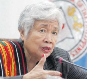 DepEd Secretary Leonor Briones said she would continue and improve the K to 12 programs. PHOTOS BY MIKE DE JUAN