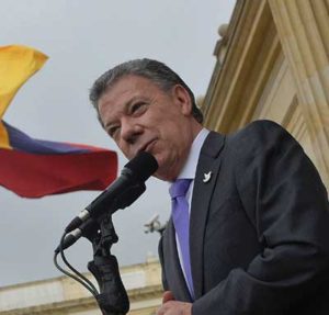 Colombian President Juan Manuel Santos AFP PHOTO/COLOMBIAN PRESIDENCY