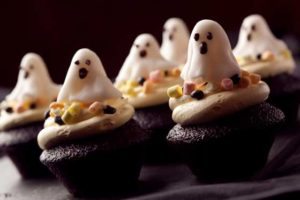 Marriott Café Bakery’s ghost cupcakes