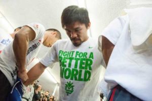 Manny Pacquiao FILE PHOTO