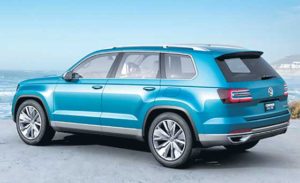 The new seven-seat VW SUV will be based on the CrossBlue concept and might be called Atlas in America.