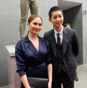 The actress with ‘Descendants of the Sun’ lead Song Joong Ki