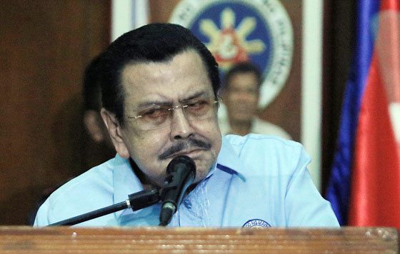 Mayor Joseph Estrada. PHOTO BY BOB DUNGO JR