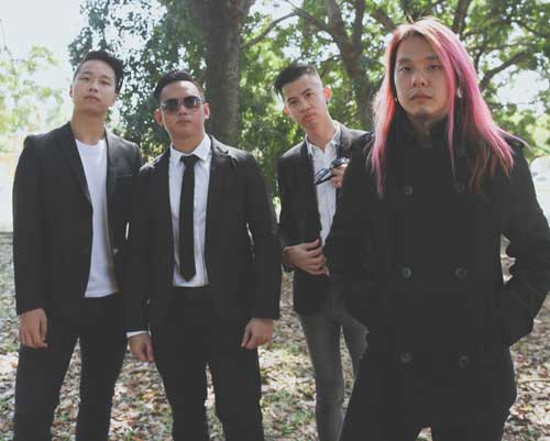 An Honest Mistake is comprised of lead vocalist and rhythm guitarist, Darren Teh, Leonard Chua on lead guitars, Thomas Tam on bass and Ian Ng on drums