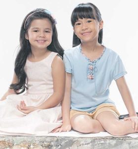 Child stars Yesha Camile and Xia Vigor