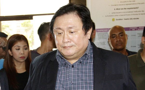 Former police official Wally Sombero