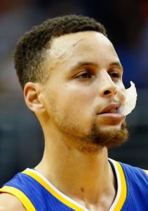 Stephen Curry.  AFP PHOTO  