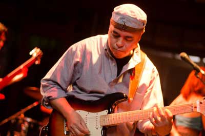 Filipino Jazz guitarist Johnny Alegre