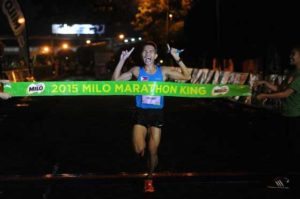 Air Force member Rafael Poliquit emerged as MILO Marathon King two times in a row during the 39th National Milo Marathon National Finals last year. CONTRIBUTED PHOTO