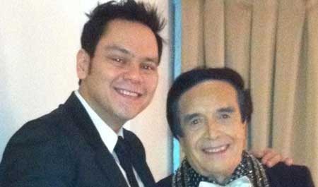 Federico Moreno with the late Master Showman German ‘Kuya Germs’ Moreno