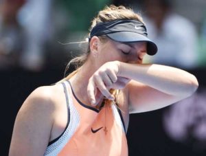 Maria Sharapova AFP PHOTO