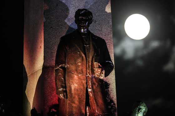 Last month’s ‘supermoon’ as seen from the Rizal Monument in Manila. PHOTO BY DJ DIOSINA