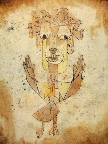 Angelus-Novus by Paul Klee