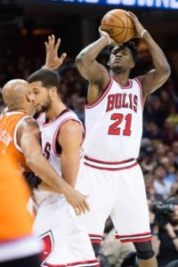 Jimmy Butler (no. 21) AFP PHOTO