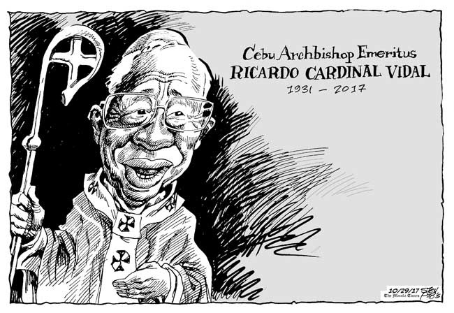 CARDINAL VIDAL TRIBUTE | The Manila Times