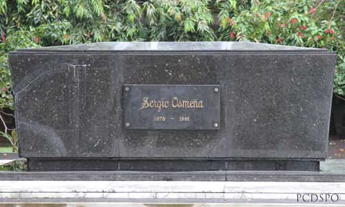 Sergio S. Osmeña, Sr. (September 9, 1878 – October 19, 1961; photo by PCDSPO)
Manila North Cemetery, Sta. Cruz, Manila