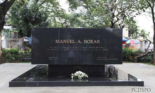 Manuel A. Roxas (January 1, 1892 – April 15, 1948; photo by PCDSPO)
Manila North Cemetery, Sta. Cruz, Manila