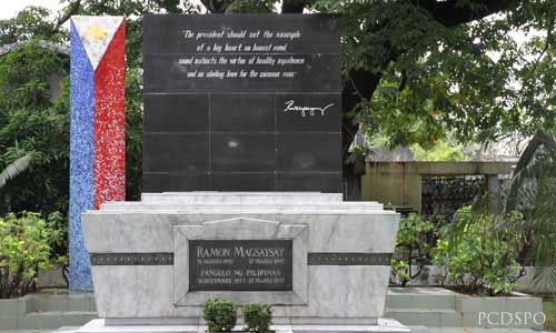 Ramon F. Magsaysay (August 31, 1907 – March 17, 1957; photo by PCDSPO)
Manila North Cemetery, Sta. Cruz, Manila